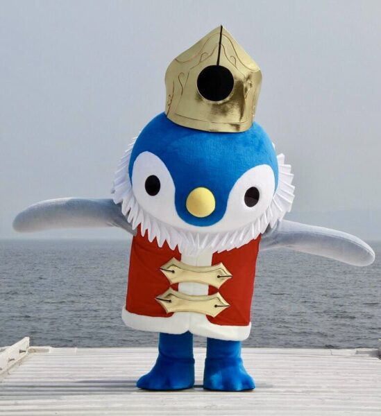 Mẫu mascot Pentotto khi hoàn thiện.